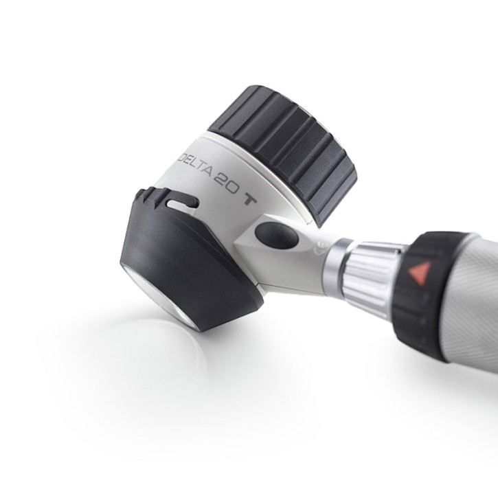 DELTA 20T Dermatoskop-Kopf für HEINE BETA Handgriff, mit Kontaktscheibe mit Skala