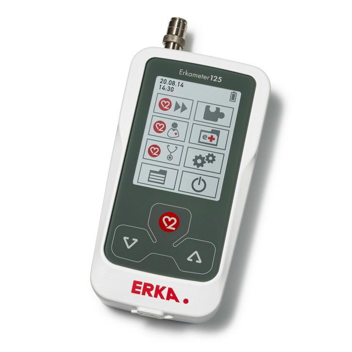 Erkameter 125 PRO Blutdruckmessgerät mit GreenCuff Smart Rapidmanschette Gr. 5