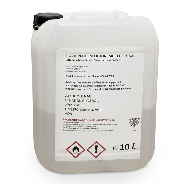 Surface disinfectant (10L)
