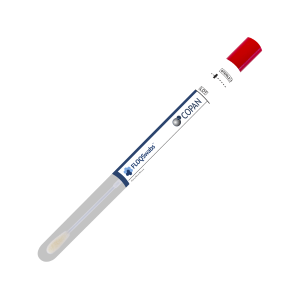 FLOQSwab™ regulär (100 beflockte Tupfer) ohne Medium (Sollbruchstelle 80 mm)