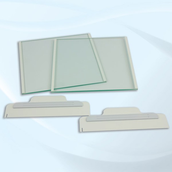 Glass plate Notched 20 x 20cm for IEF (2p.)