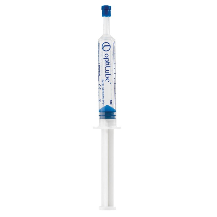 optiLube™ Spritze 6ml (25 Stck.) steriles Gleitgel