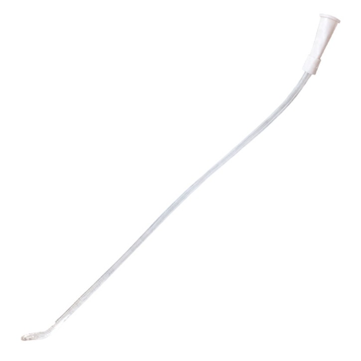 PVC Einmalkatheter Tiemann CH12, 40cm 1 Stck., für Männer