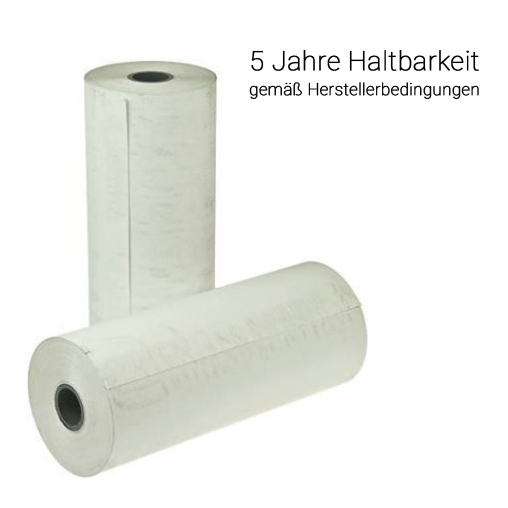 Registrierrolle 110mmx45mm 25m (5 Rolllen) MI24, Drucker Pilot, RaceCar II, touchTymp