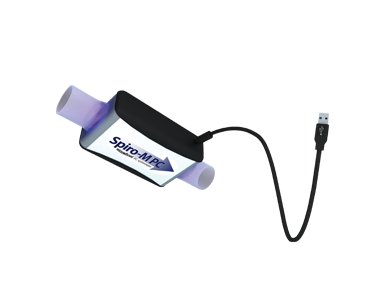 Spiro-M PC 3D-US Spirometer inkl. Software u. Datenbank