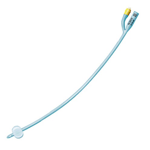 Teleflex® SILASIL Ballonkath., 40cm, CH16 (10 Stck) 5-15ml, 2-lumig, Latex mit Silikonbeschichtung