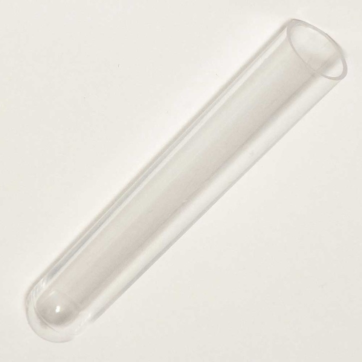 Reagenzglas mit rundem Boden, PS, 16 x 100 mm, 12 ml, unsteril (1000 St.)