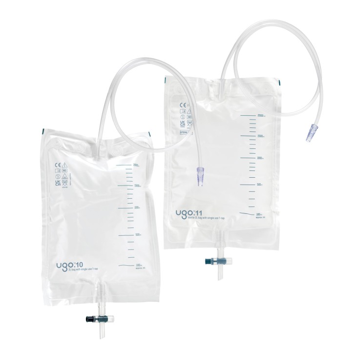 Drainagebeutel 2L, steril oder unsteril - verschiedene Modelle