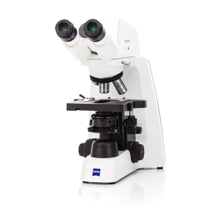 Mikroskop ZEISS Primostar 3 mit integr. 8MP-Kamera - fixed Köhler, Objektive 4x - 10x - 40x Ph2