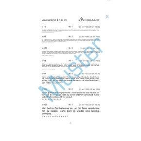 Close reading sample 2 ring binder according to DIN 58220-5