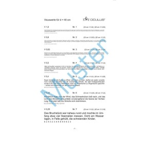 Close reading sample 2 ring binder according to DIN 58220-5