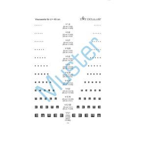 Close reading sample 2 ring binder according to DIN 58220-5