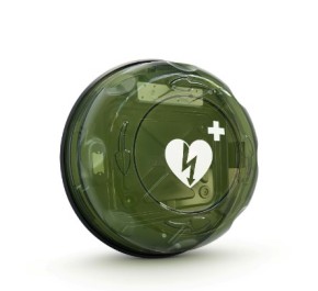 AED wall box Rotaid Solid Plus, inside