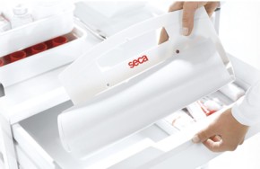 seca 210 Meßmatte, weiß für Säuglinge und Kleinkinder