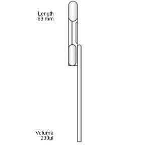 200µl Dual Bulb Pastette (5000 p.)
