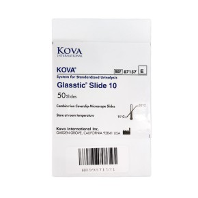 Kova® Slides -Objektträger - (50 Stk.) Zählkammern ohne Zählkreuze / no grids
