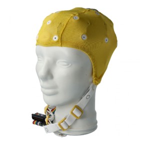 ElectroCap gelb, klein 50 - 54 cm  (1 Stck) Anschluß 25pol männlich