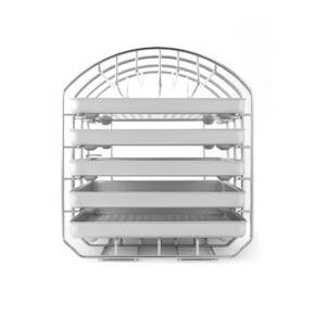 Tray frame for cassettes for E9 Next and E10 24 liter autoclaves