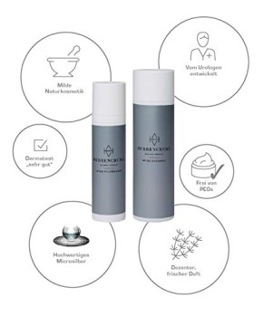 HERRENCREME intimate care set (75/200ml) helps with dry and irritated skin