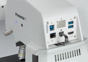 Mikroskop ZEISS Primostar 3 mit integr. 8MP-Kamera - fixed Köhler, Objektive 4x - 10x - 40x Ph2