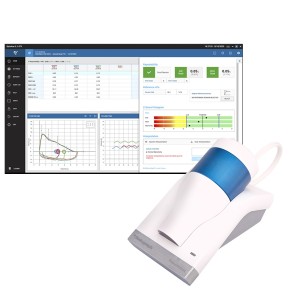 Vitalograph Pneumotrac PC-Spirometer  (inkl. Netzwerk-Liz, GDT etc.)