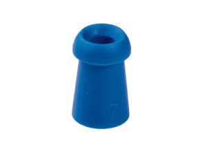 Tymp plug 7mm (blue, 10 pieces)